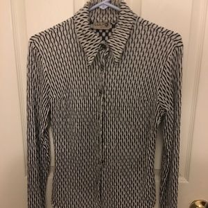 Black and white shirt